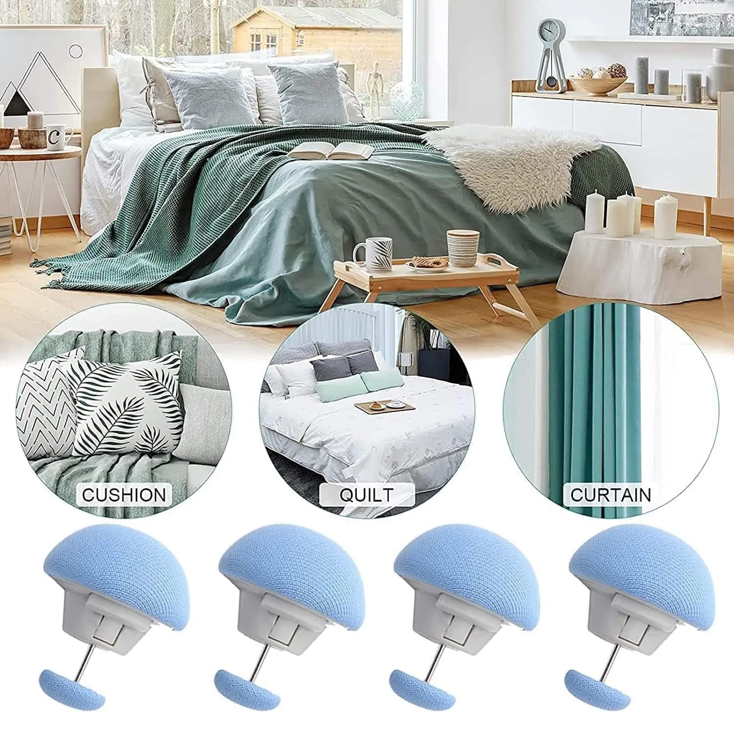Decorative Headboard Sofa Pins (8 Pcs Set) Decorative Headboard Sofa Pins (8 Pcs Set)
